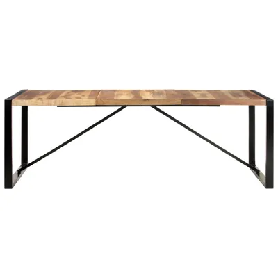 Immagine prodotto di vidaXL Tavolo da pranzo 220x100x75 cm in legno massiccio