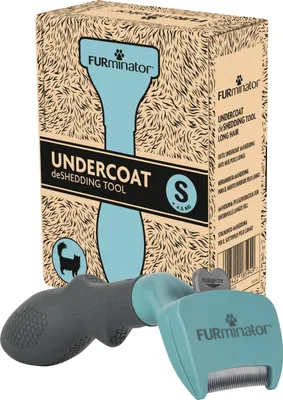 Image de Outil de contrôle de la perte de poils FURminator pour chats, taille S, pour poils longs