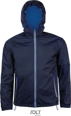 Image de SOLs 01171 | Skate unie avec coupe-vent doublé - Couleur : Camo/Bleu royal - Taille : S