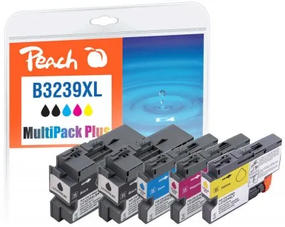 Produktbild von Peach PI500-302, Schwarz, Cyan, Magenta, Gelb, 129 ml, 52 ml, 5 Stück(e), Multipack