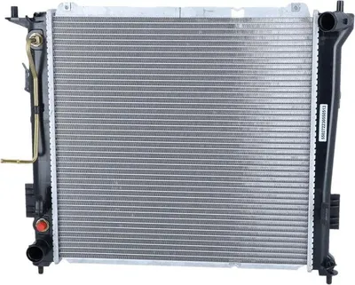 Produktbild von Kühler Motorkühlung Kühlrippen gelötet 450 - 438 mm Alu NRF für u.a. HYUNDAI i30