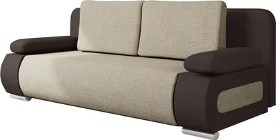 Produktbild von MIRJAN24 Schlafsofa Emma, Sofa mit Bettkasten und Schlaffunktion, Polstersofa Couch vom Hersteller (Alova 68 + Matana 17)