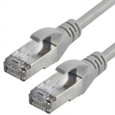 Zdjęcie produktu dla Kabel krosowy CAT 6a do sieci, LAN i Ethernet 2m szary