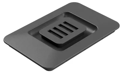 Produktbild von Deckel für Biomülleimer 8L, Biotonnendeckel mit austauschbarem Filter, 230x153x20 | (Anthrazit)
