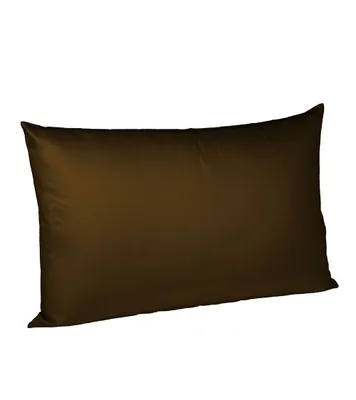 Produktbild von liebling Kissenhülle Interlock Jersey 40 x 60 cm, Farbe mokkabraun, Kissenbezug aus 100% Baumwolle, edler Glanz, waschbar 60 Grad
