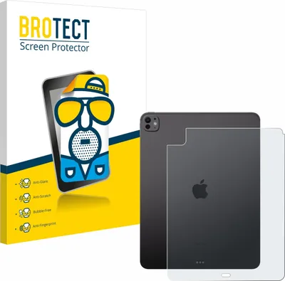 Produktbild von BROTECT Schutzfolie für Apple iPad Pro 13" WiFi 2024 (Rückseite) Displayschutz Displayschutzfolie Folie Matt Entspiegelungsfolie