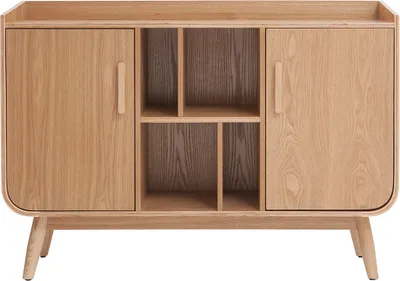 Produktbild von Miliboo - Sideboard Vintage Holz Nussbaum HALLEN