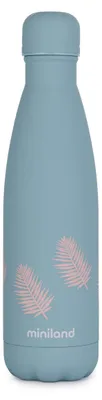 Immagine prodotto di Bottiglia thermos Miniland Terra, 500 ml, blu/palma
