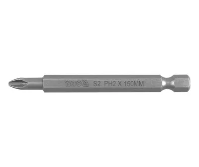 Produktbild von YATO Schrauberbit YT-0486 150mm Werkzeugstahl für PH2