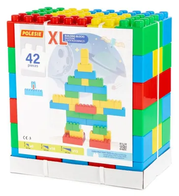 Zdjęcie produktu dla Wader Klocki XXL – zestaw 42 elementy