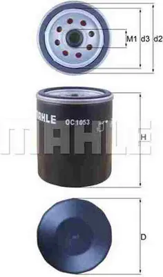 Obrázok produktu pre Olejový filter MAHLE pre