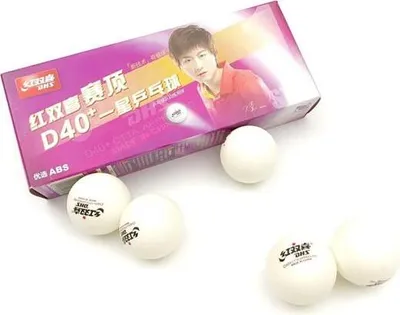 Produktbild von Acra Tischtennisbälle DHS CEE FREE ABS 10 Stück