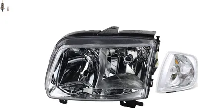 Productafbeelding van Johns, koplamp geschikt voor VW Polo 00 6N 6Kv, bouwjaar 10/1999-09/2001, met H4 lampen, richtingaanwijzers
