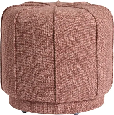 Produktbild von Light & Living - Sitzpuff Belisso - Rosa - Ø50,5x46cm