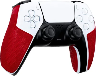 Produktbild von Daumentasten – Kompatibel mit DualSense und PlayStation 5 – DSP Grip Skins – Rot