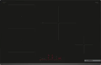 Immagine prodotto di Bosch Serie 6 PVS83KHC1Z piano cottura Nero Da incasso 80 cm Piano cottura a induzione 4 Fornelli