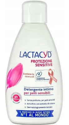 Immagine prodotto di Lozione per l'igiene intima Lactacyd Protezione Sensitive, 200 ml