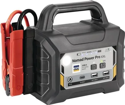 Image de Démarreur de secours NOMAD POWER PRO XXL Tension de charge 12/24 V Courant de démarrage 1500-3200 A