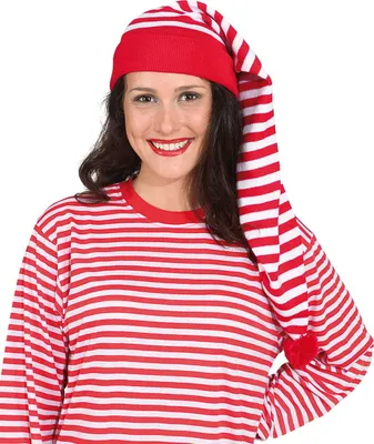 Produktbild von Zipfelmütze rot weiß