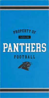 Produktbild von NFL Strandtuch PROPERTY OF Carolina Panthers Football