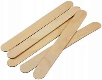 Produktbild von 100 Stück Holzstäbchen für Wachs MAXI