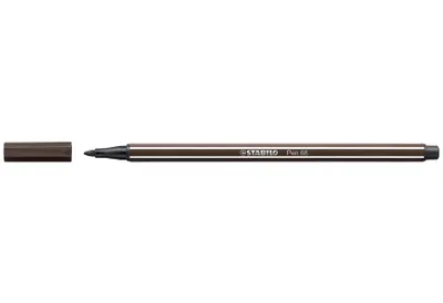 Zdjęcie produktu dla Pióro kulkowe Premium - STABILO Pen 68 - Pióro pojedyncze - umbra