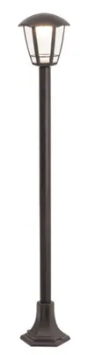 Obrázek produktu pro Rabalux Černá zahradní LED lampa Sorrento 8W IP44 100cm 8129