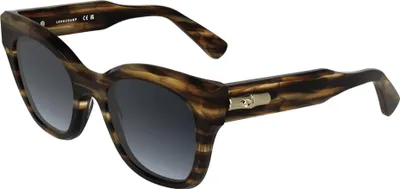 Produktbild von Longchamp LO791S Striped brown 51/21/140 Damen Sonnenbrillen