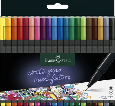 Image de Fineliner Grip 20ST sortiert