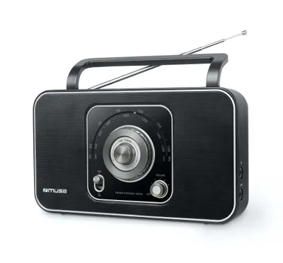 Immagine prodotto di Radio portatile analogica nera Muse M069R