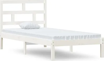 Obrázok produktu pre vidaXL Posteľ z masívneho dreva biela 90x190 cm
