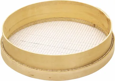 Image de Tamis à bordures en bois Bois, Ø 42 cm