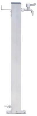 Produktbild von vidaXL Wassersäule für den Garten 60 cm Edelstahl Quadratisch