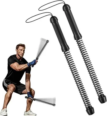 Immagine prodotto di Set di corde per allenamento HIIT cardio e forza senza fili - 2 pezzi - Nero