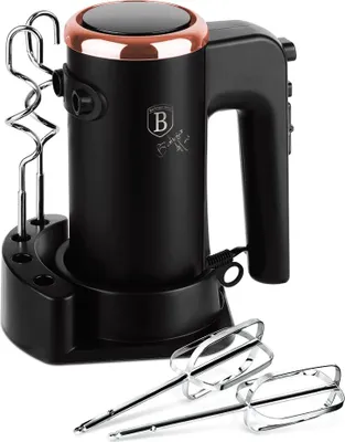 Zdjęcie produktu dla Berlinger Haus, BH 9475, mikser ręczny ze stojakiem, Black Rose