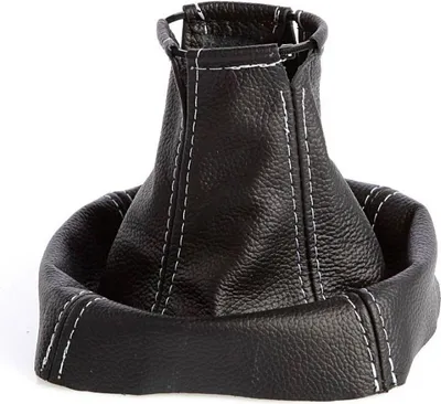 Produktbild von Schaltsack passend für Opel Signum Bj. 2003-2006 weiße Naht Echtes Leder Neu