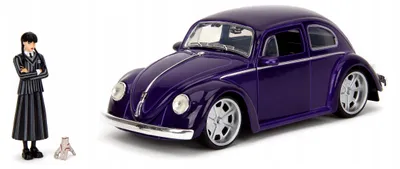 Produktbild von Jada Toys VW Beetle Wednesday Figuren-Set 1:24