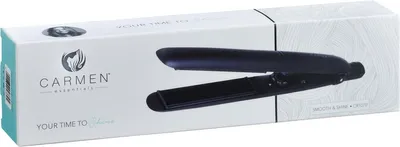 Obrázok produktu pre Carmen Smooth & Shine, Žehlička na vlasy, Teplé, 120 °C, 230 °C, 60 s, Čierna