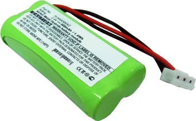 Produktbild von subtel 1x Akku für Festnetz Kompatibel mit Philips Xalio 300, Kala 300 Vox, Aleor 300 Vox, 2HRAAAU - (600mAh, 2.4V)