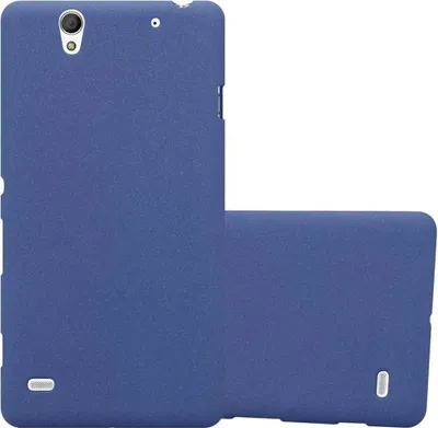Produktbild von Cadorabo Schutzhülle für Sony Xperia C4 Hülle in Blau Handyhülle TPU Etui Cover Case