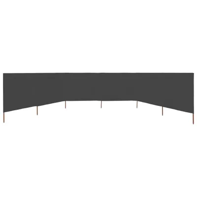 Obrázek produktu pro vidaXL 6dílná tkanina Windbreak 800 x 80 cm Grey