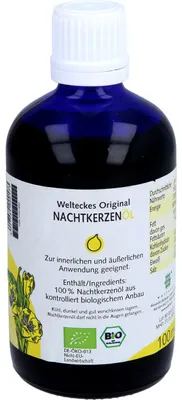 Obrázek produktu pro Večerní pupalkový olej organický 100 ml