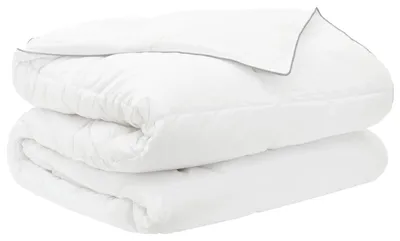 Produktbild von vidaXL Sommerdecke Weiß 260 x 220 cm Bambus