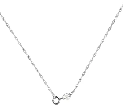 Obrázek produktu pro Elegrip, stříbrný řetízek z ryzího stříbra 925, 1,2 mm, dámský náhrdelník, délka 45 cm, stříbrný řetízek