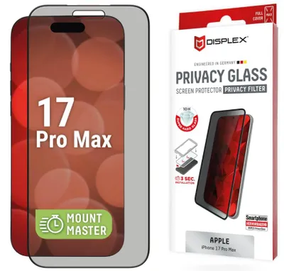 Produktbild von DISPLEX Privacy Glass MM Apple iPhone 17 Pro Max