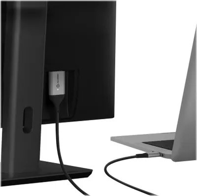 Produktbild von Alogic USB C Adapterkabel Typ C -HDMI  M/M 4k 60 Hz  1m,  gr
