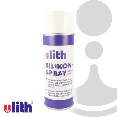 Produktbild von Ulith Silikonspray 400 ml Sprühdose (Gleit-Trenn,-Schmier,- und Schutzspray)