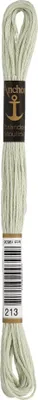 Produktbild von Anchor Sticktwist 4635000-00213 pastellgrün Stickgarn, 100 % Baumwolle