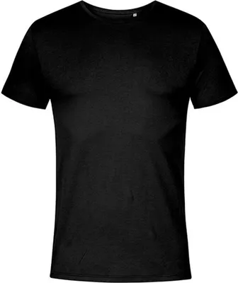 Produktbild von X.O Rundhals T-Shirt Herren, Schwarz, L