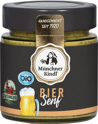 Produktbild von Münchner Kindl Bier Senf 125ml